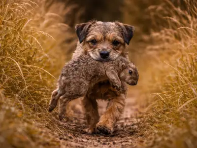 Border Terrier, perro de caza vivaz y resistente