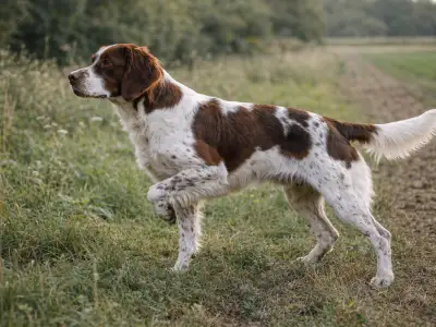 Perro de caza Epagneul francés perro de muestra