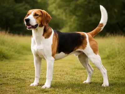English Foxhound hunting dog