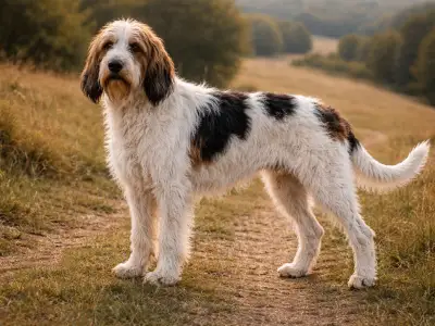 Grand Griffon Vendéen hunting hound