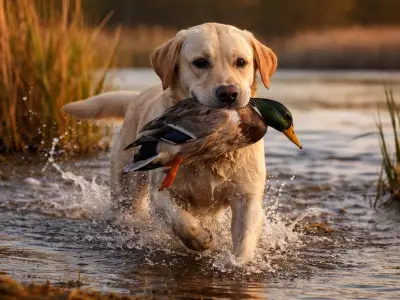 Labrador Retriever Jagdhund apportierender Wasserhund