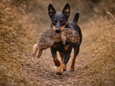 Manchester Terrier, perro de caza vivaz y alerta