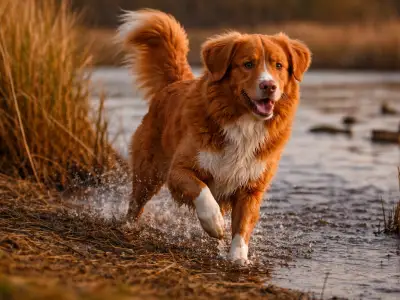Nova Scotia Duck Tolling Retriever Jagdhund Entenapportierer