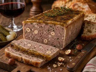Terrina di cinghiale alle nocciole
