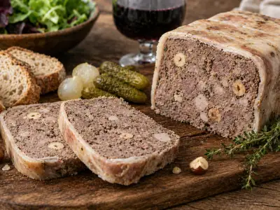 Terrina di cinghiale alle nocciole