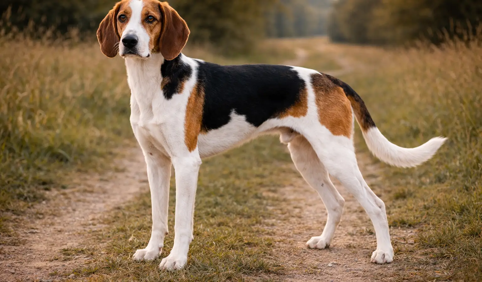 Anglo-French de Petite Vénerie hunting hound