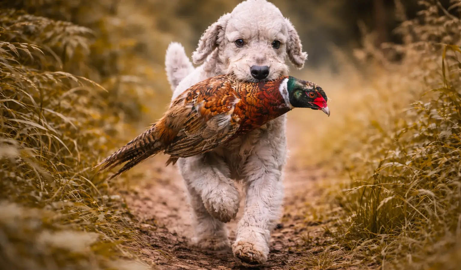 Bedlington Terrier, agiler und ausdauernder Jagdhund
