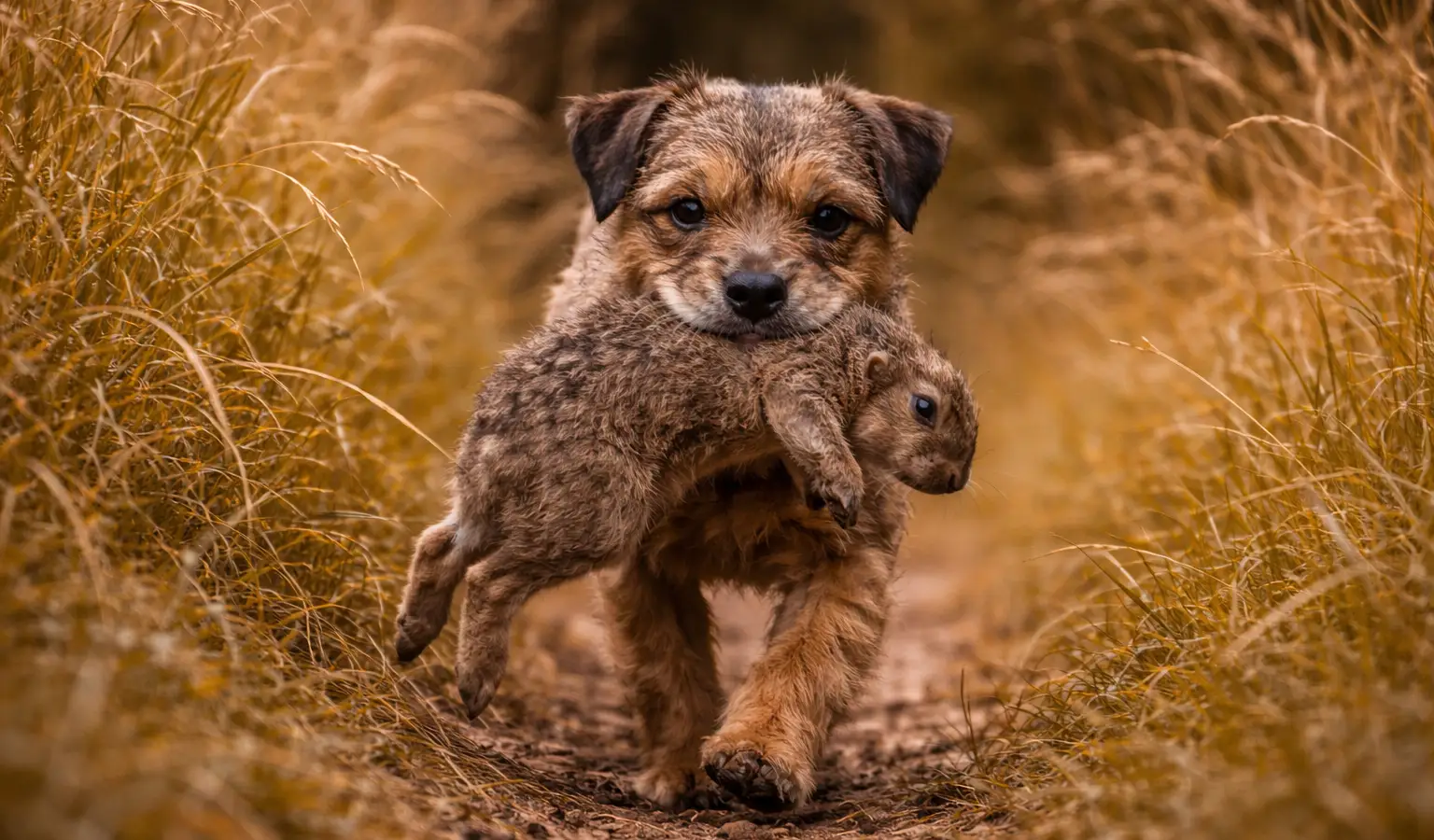 Border Terrier, perro de caza vivaz y resistente