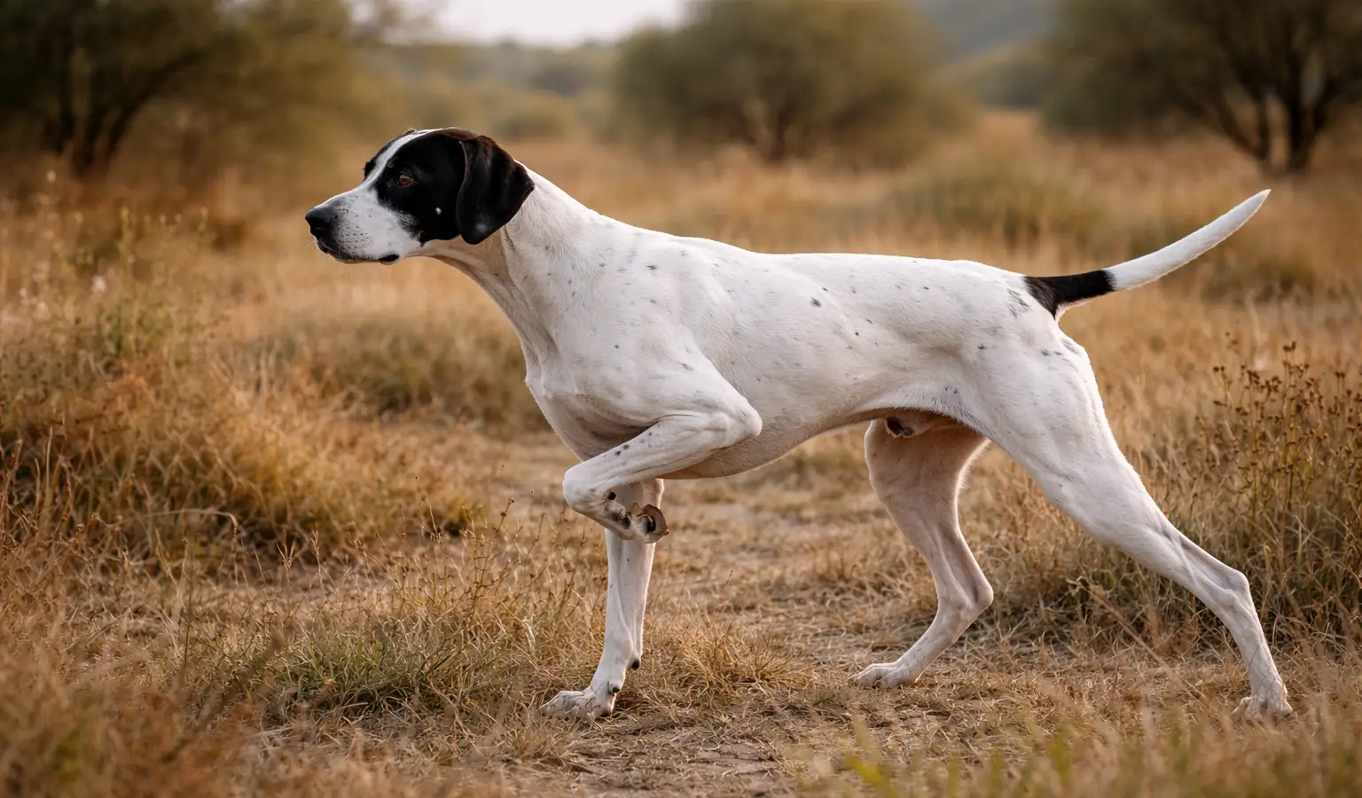 Braque du Puy hunting pointing dog