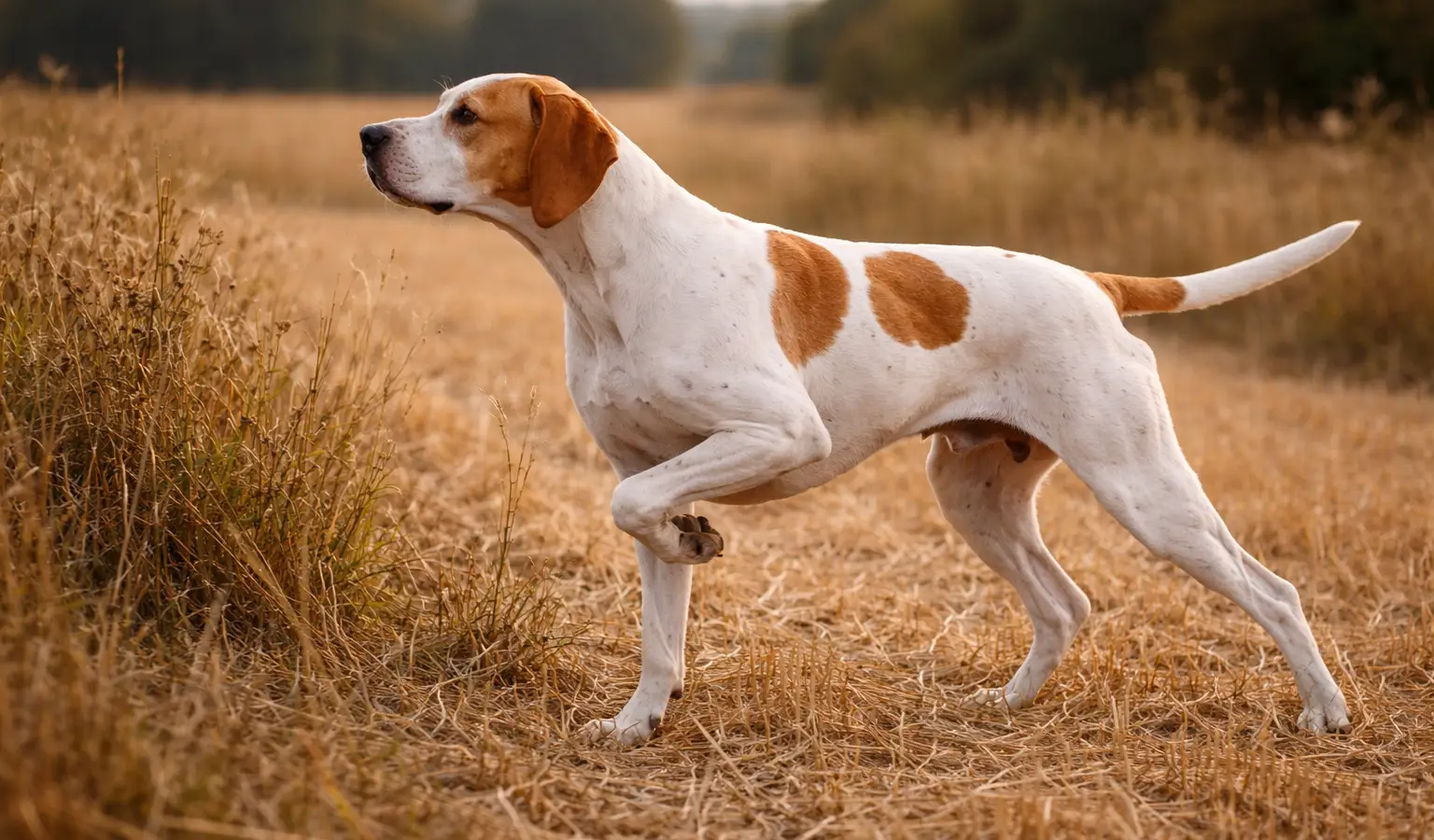 Saint Germain Pointer hunting dog