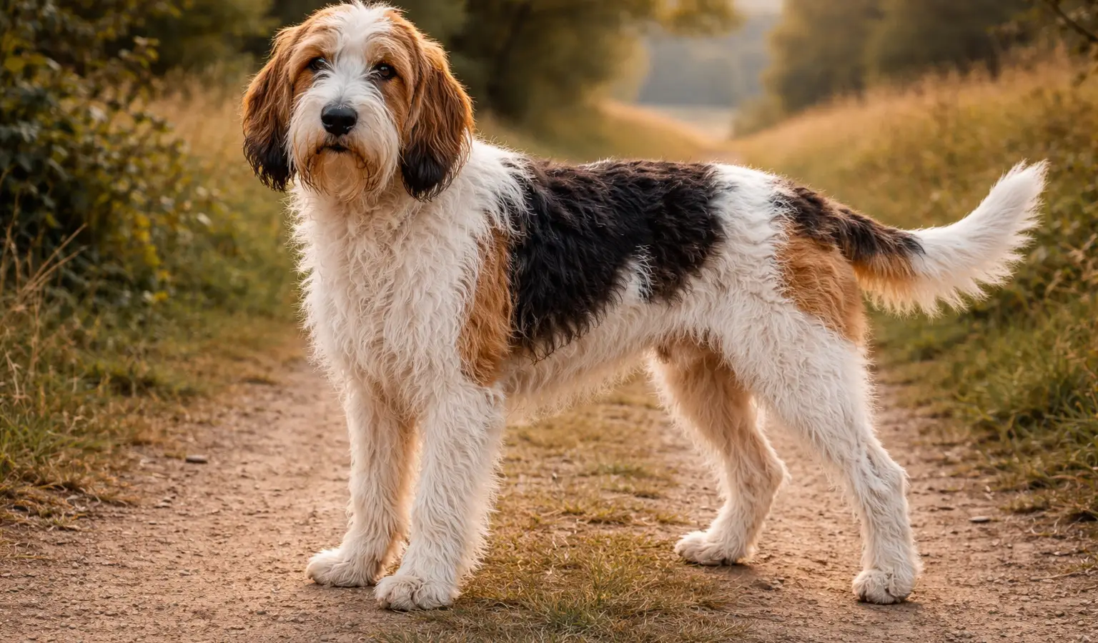 Briquet Griffon Vendéen hunting hound