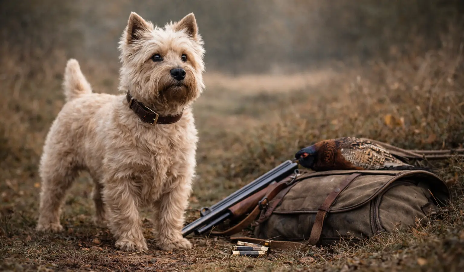 Cairn Terrier, pequeño terrier de pelo áspero y expresión vivaz