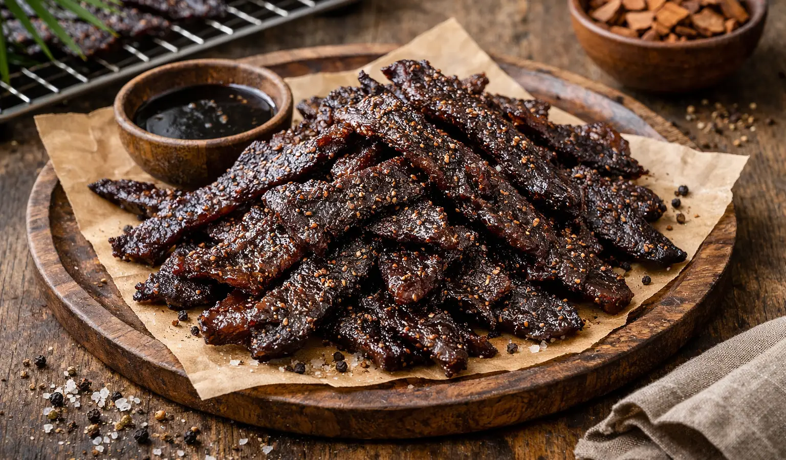 Jerky di cervo fatto in casa