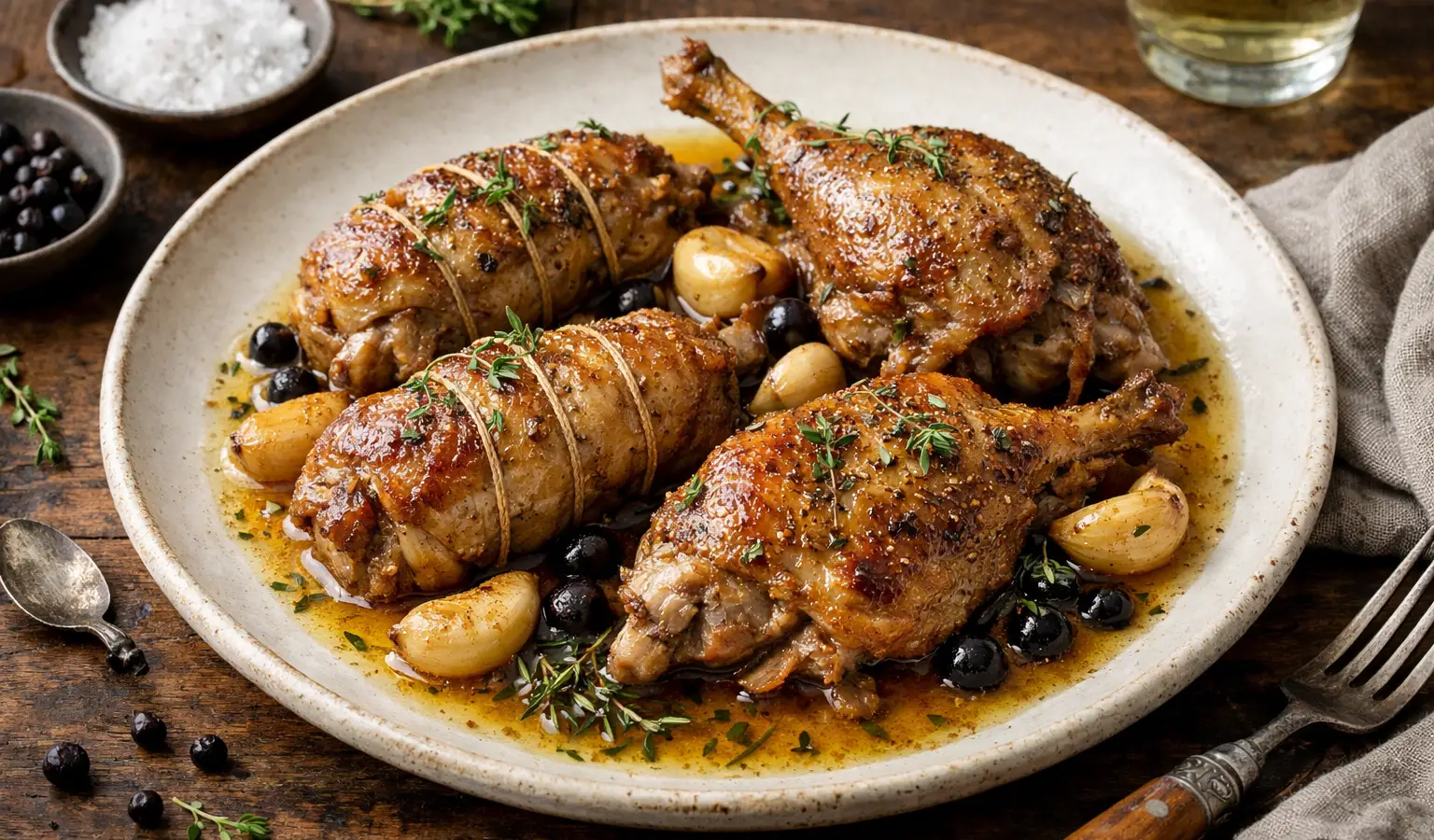 Fagiano confit nel grasso d’anatra