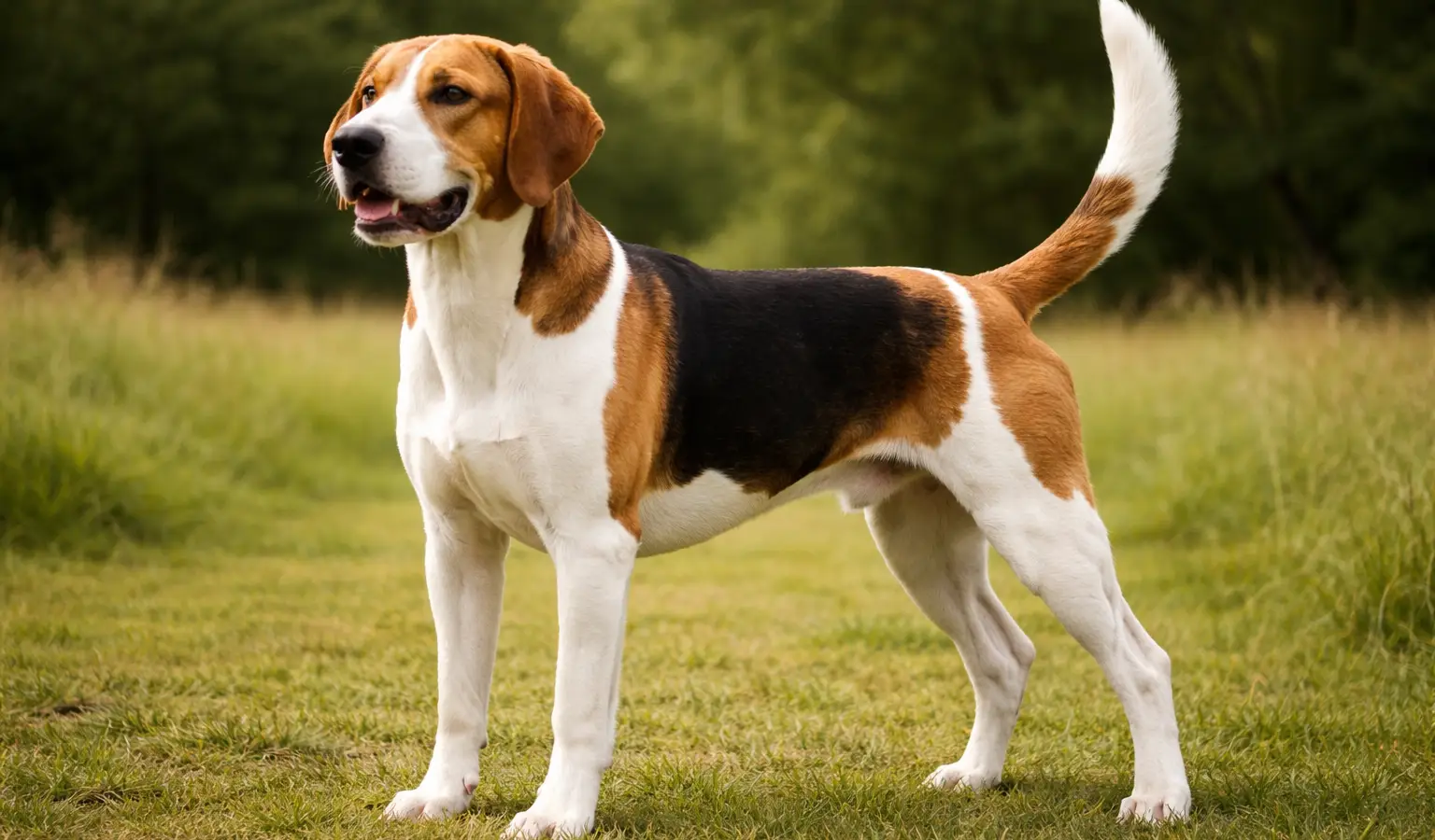 Perro de caza Foxhound inglés