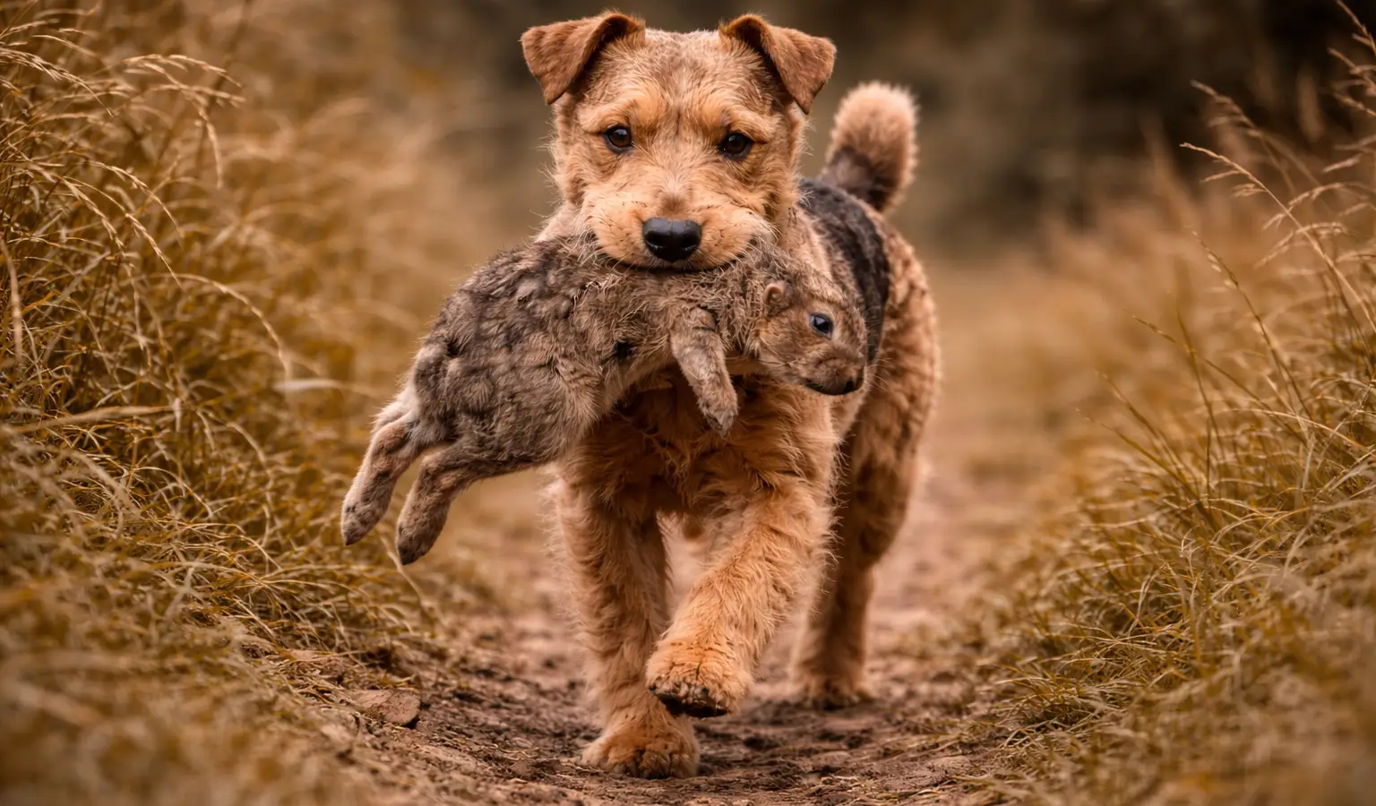 Lakeland Terrier, perro de caza vivaz y decidido