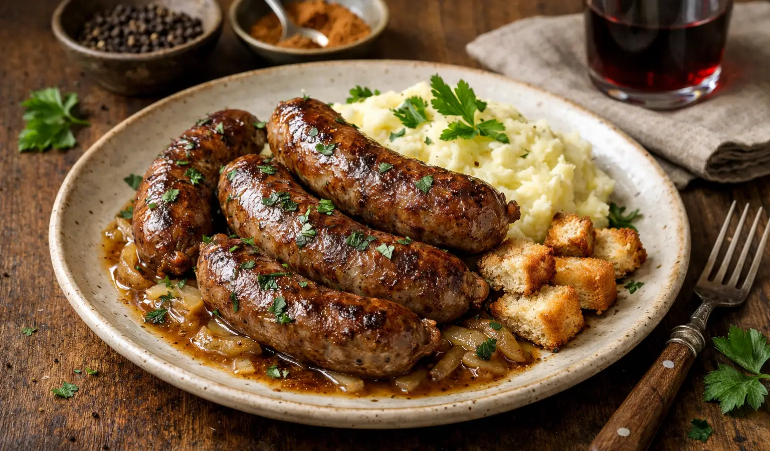 Homemade Venison Sausages