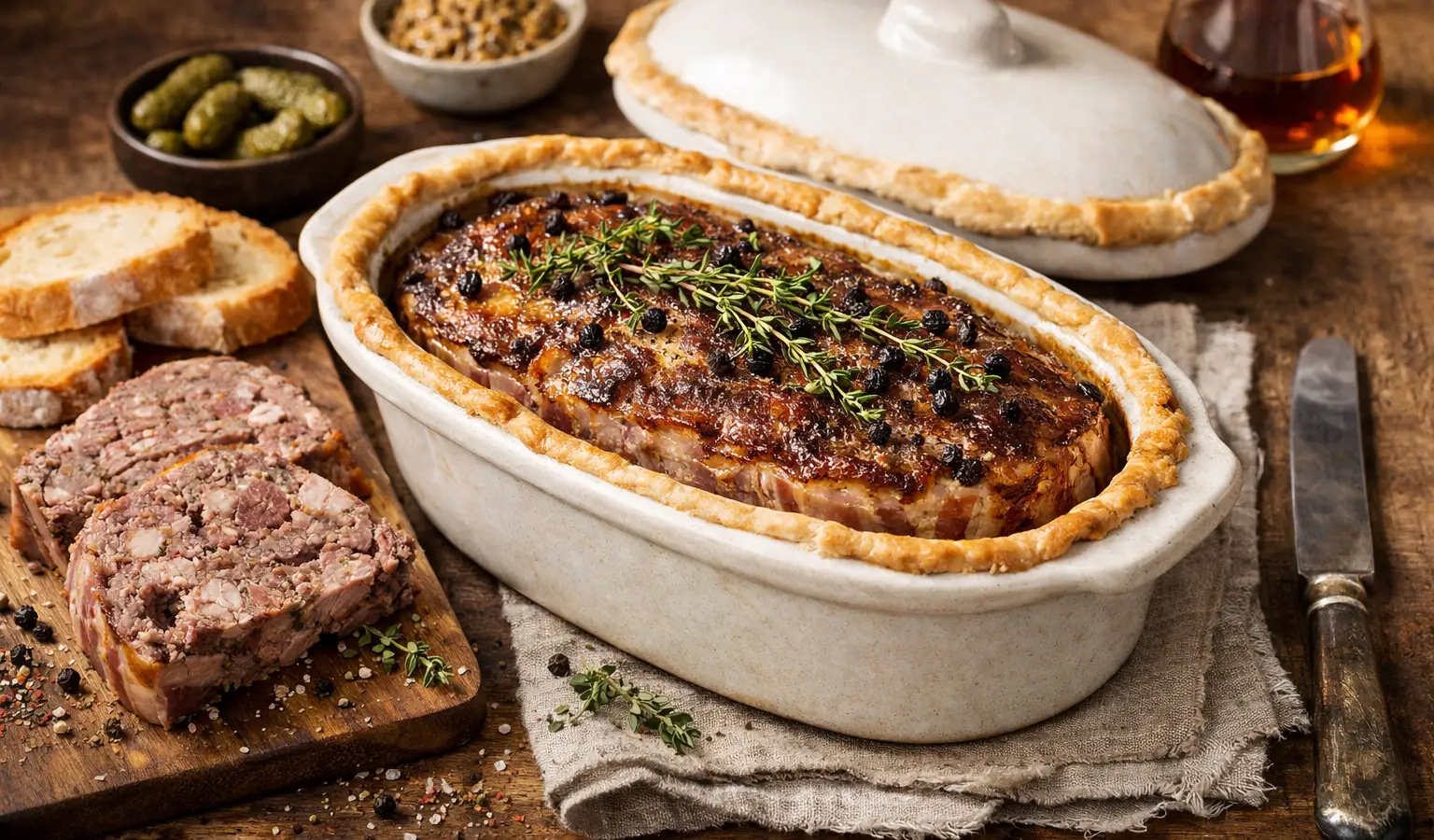 Terrina di capriolo fatta in casa