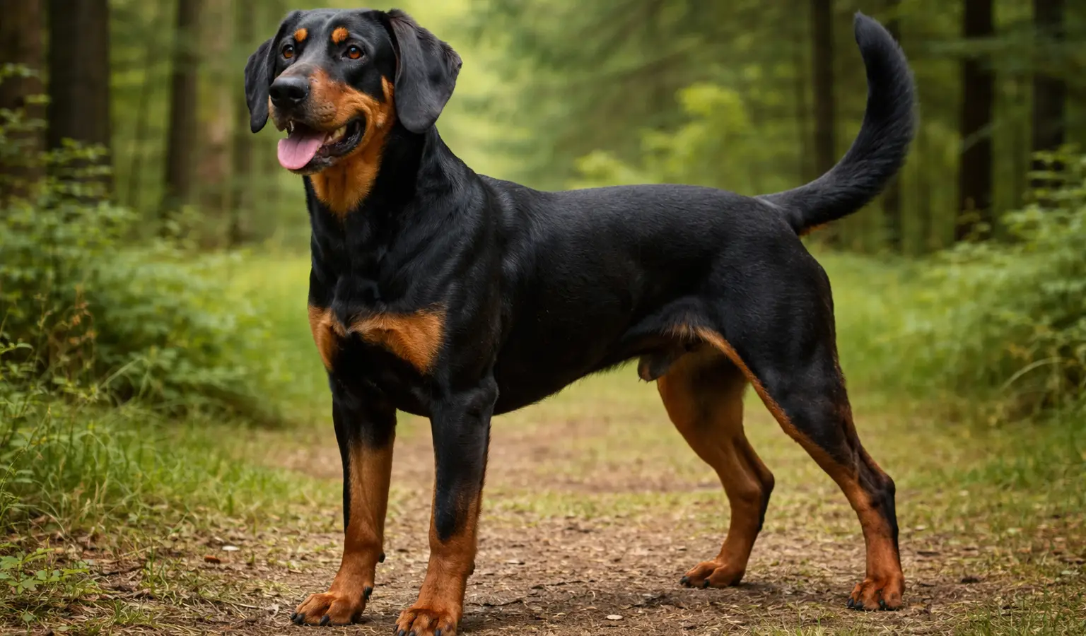 Perro de caza sabueso eslovaco